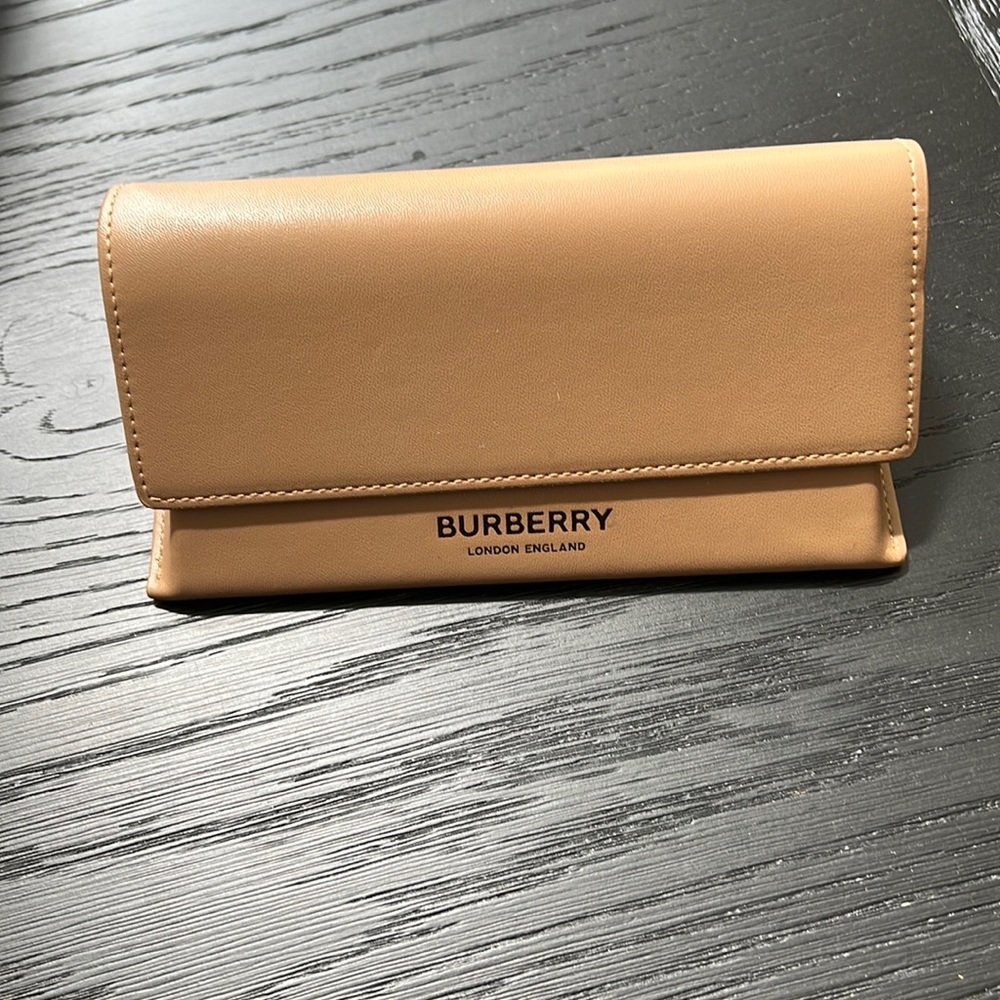 Burberry glasses/sunglasses case.  CASE ONLY - no glasses included.